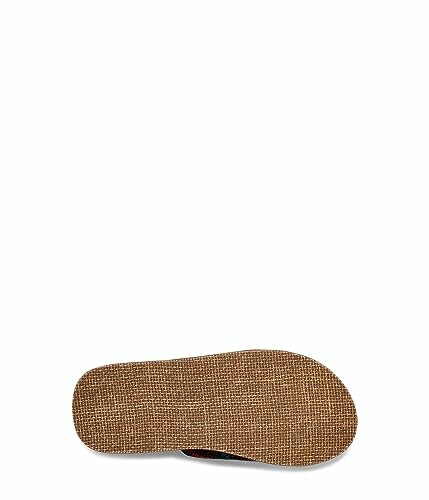 Brown sandal sole on white background