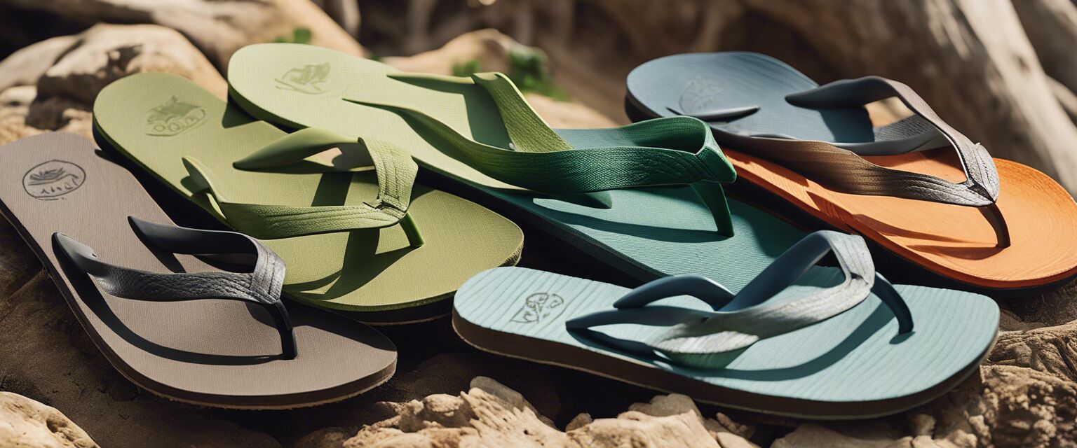 Eco-friendly Sanuk flip-flops